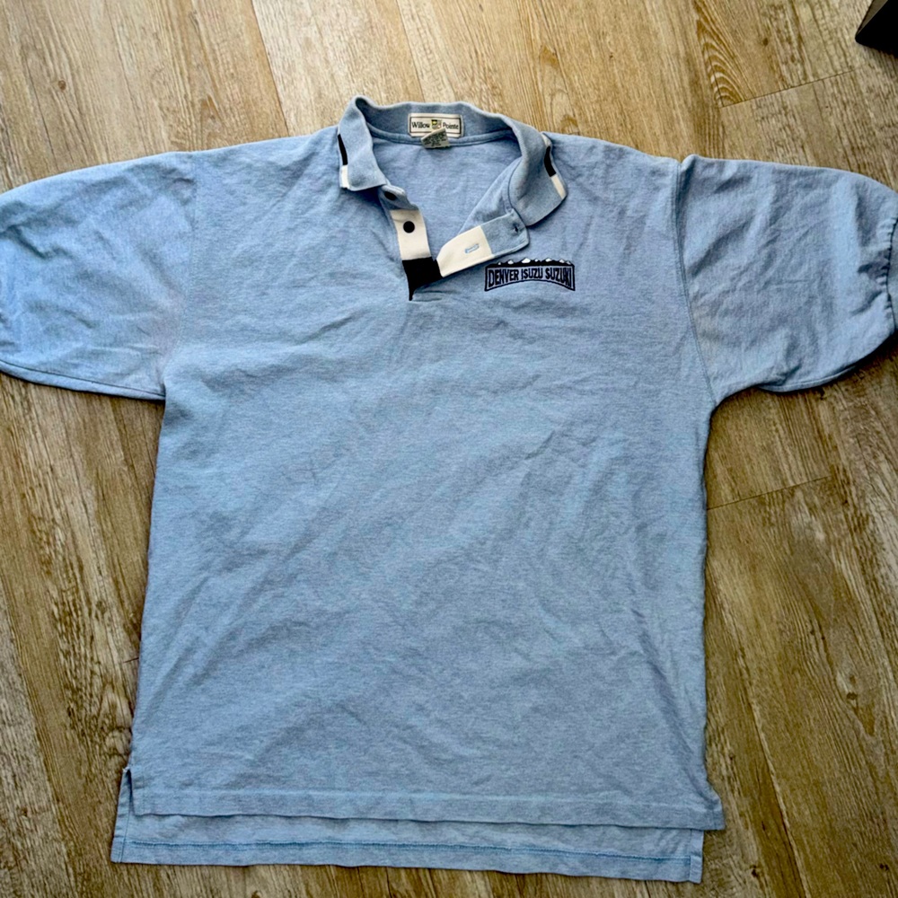 Vintage Willow Pointe Men's Collar Shirt size XL Denver Isuzu Suzuki